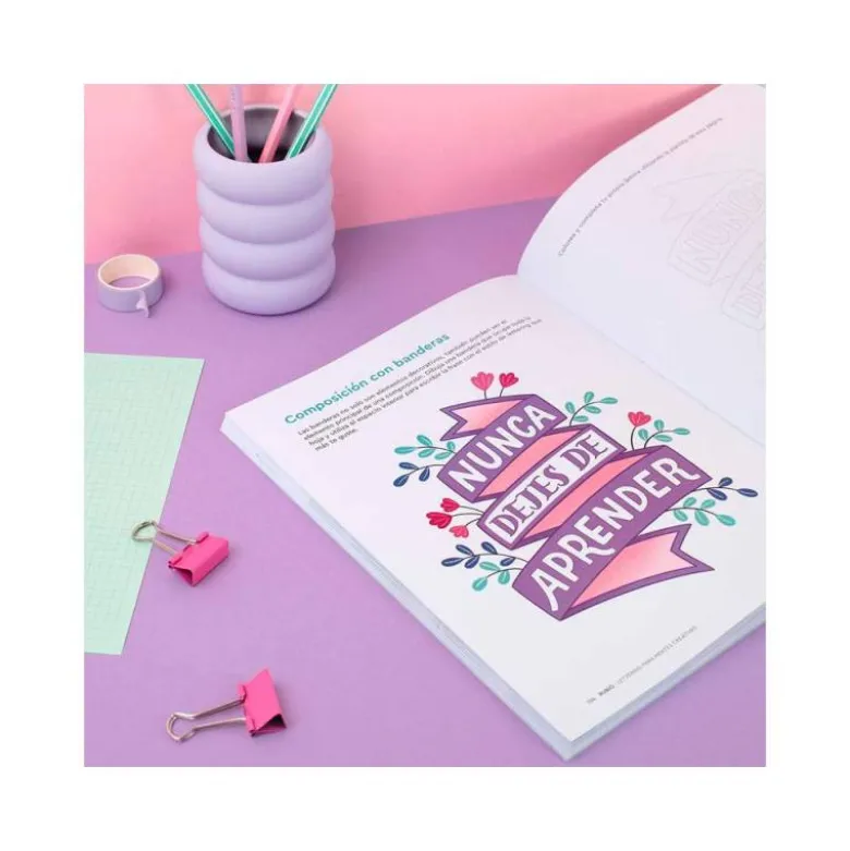 CUADERNO RUBIO LETTERING PARA MENTES CREATIVAS