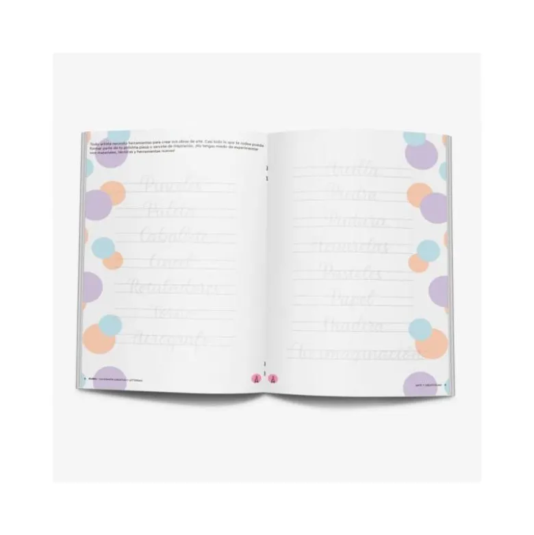 CUADERNO RUBIO LETTERING CALIGRAFIA CREATIVA ARTE Y CREATIVIDAD