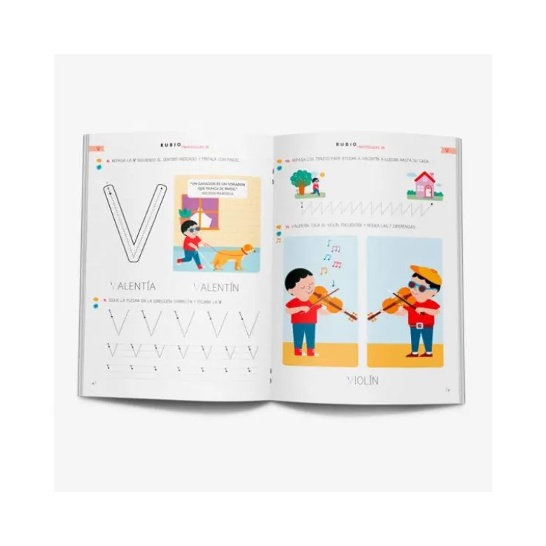 CUADERNO RUBIO MAYUSCULAS 2B