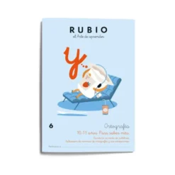 CUADERNO RUBIO ORTOGRAFIA 6