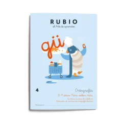 CUADERNO RUBIO ORTOGRAFIA 4