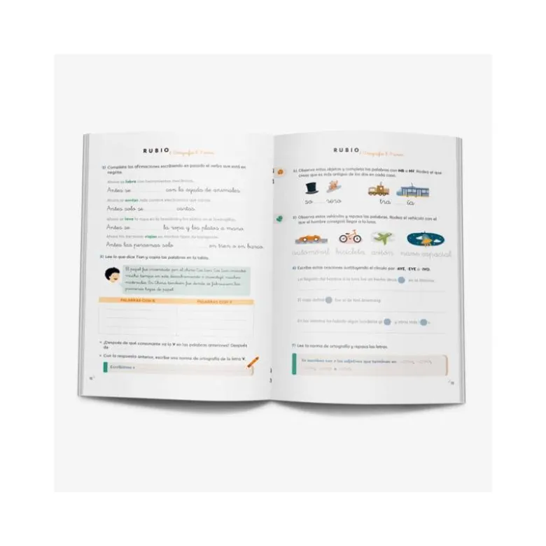 CUADERNO RUBIO ORTOGRAFIA 4