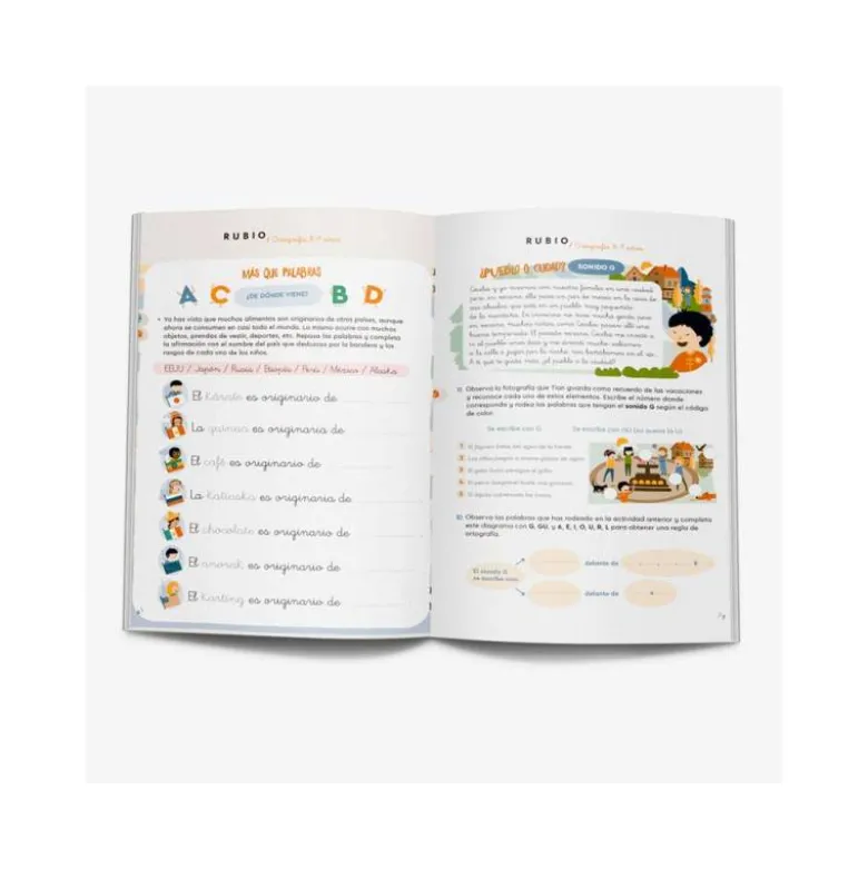CUADERNO RUBIO ORTOGRAFIA 4