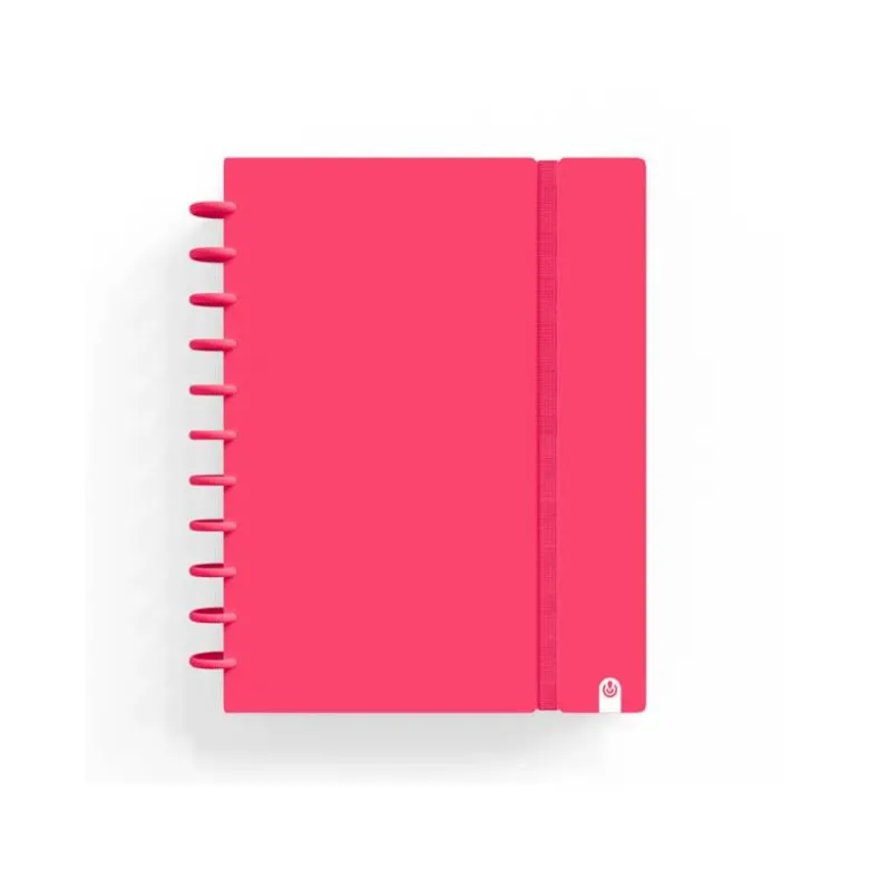 CUADERNO CARCHIVO INGENIOX FOAM A4 80H CUADRICULA ROJO