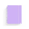 CUADERNO CARCHIVO INGENIOX FOAM A5 80H CUADRICULA MALVA PASTEL