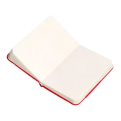 CUADERNO CON GOMILLA ANTARTIK NOTES TAPA DURA A7 HOJAS LISAS ROJO 80 HOJAS 80 GR FSC