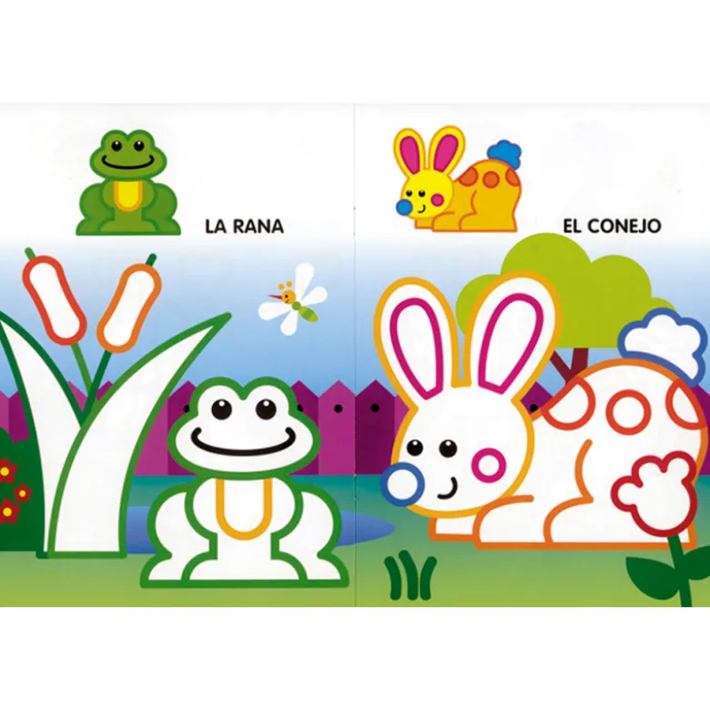 CUADERNO DE COLOREAR SUSAETA COLOREA A MIS AMIGOS 12 PAGINAS 20X27 CM
