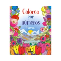 CUADERNO DE COLOREAR SUSAETA FLORES COLOREAR POR NUMEROS 64 PAGINAS 21,5X25 CM