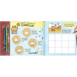 CUADERNO DE COLOREAR SUSAETA APRENDO A DIBUJAR ANIMALES 32 PAGINAS 23,2X23,5 CM