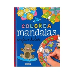 CUADERNO DE COLOREAR SUSAETA MANDALAS INFANTILES 96 PAGINAS 21,4X27,8 CM