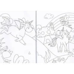 CUADERNO DE COLOREAR SUSAETA UNICORNIOS 192 PAGINAS 21X28 CM