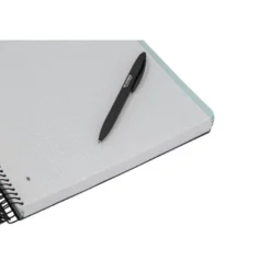 CUADERNO ESPIRAL ANTARTIK MICRO A4 TAPA FOAM 120H 90GR CUADRO 5MM 5 BANDAS 4 TALADROS COLOR NEGRO