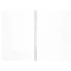 CUADERNO ESPIRAL LIDERPAPEL A5 WONDER TAPA PLASTICO 80H 90GR LISO COLORES SURTIDOS