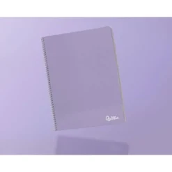 CUADERNO ESPIRAL LIDERPAPEL DIN A4 SMART TAPA BLANDA 80H 75GR PAUTA 2,5MM CON MARGEN COLORES SURTIDOS