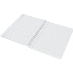 Cuaderno espiral liderpapel a5 wonder tapa plastico 80h 90gr cuadro 5mm con margen colores surtidos 