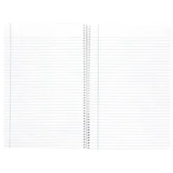 Cuaderno espiral Liderpapel Wonder Tamaño DIN A4 80 hojas Tapa plastico Rayado horizontal 90 g/m2 Con margen Colores Surtidos