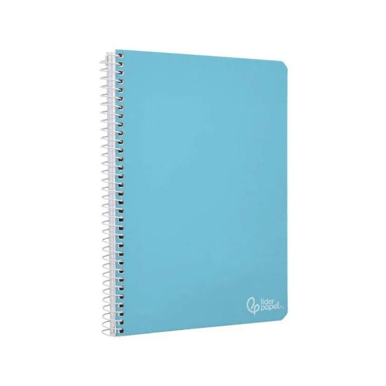 CUADERNO ESPIRAL LIDERPAPEL DIN A4 WITTY TAPA DURA 80H 90GR LISO SIN MARGEN COLORES SURTIDOS
