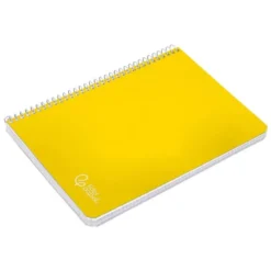 CUADERNO ESPIRAL LIDERPAPEL DIN A4 WITTY TAPA DURA 80H 90GR PAUTA 3,5MM CON MARGEN COLOR AMARILLO