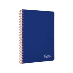 CUADERNO ESPIRAL LIDERPAPEL DIN A4 WITTY TAPA DURA 80H 90GR PAUTA 3,5MM CON MARGEN COLOR AZUL OSCURO