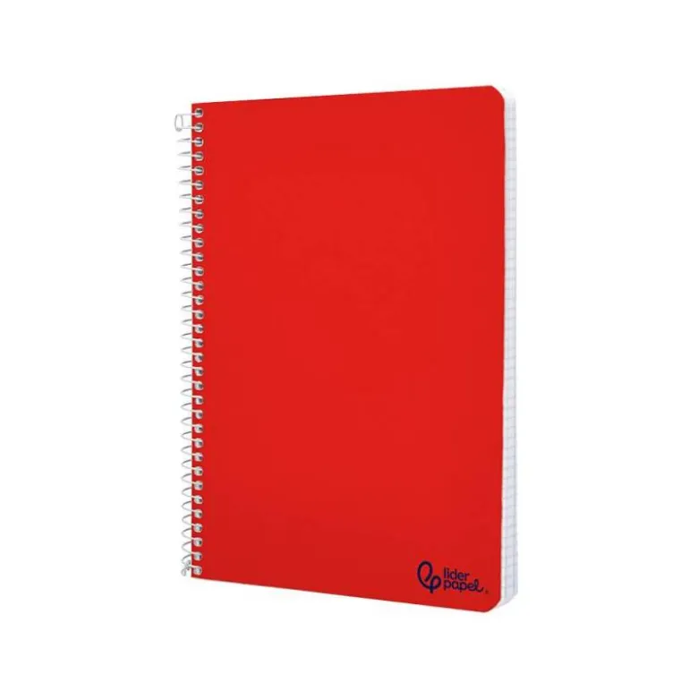 CUADERNO ESPIRAL LIDERPAPEL DIN A5 SMART TAPA BLANDA 80H 75GR CUADRO 3MM CON MARGEN COLORES SURTIDOS