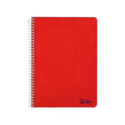 CUADERNO ESPIRAL LIDERPAPEL DIN A5 SMART TAPA BLANDA 80H 75GR CUADRO 3MM CON MARGEN COLORES SURTIDOS