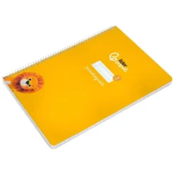 CUADERNO ESPIRAL LIDERPAPEL DI N A4 PAUTAGUIA TAPA DURA 80H 90 GR CUADRO PAUTADO 3MM COLOR AMARILLO