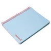 CUADERNO ESPIRAL LIDERPAPEL A5 MICRO WONDER TAPA PLASTICO 120H 90G CUADRO 5MM 5 BANDAS 6 TALADROS COLOR CELESTE