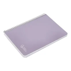 CUADERNO ESPIRAL LIDERPAPEL DIN A5 WITTY TAPA DURA 80H 90GR CUADRO 4MM CON MARGEN COLOR VIOLETA