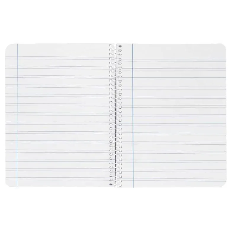 CUADERNO ESPIRAL LIDERPAPEL DIN A4 WITTY TAPA DURA 80H 90GR PAUTA 3,5MM CON MARGEN COLOR NARANJA