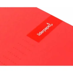 CUADERNO ESPIRAL LIDERPAPEL A5 CRAFTY TAPA FORRADA 80H 90 GR CUADRO 4 MM CON MARGEN COLORES SURTIDOS