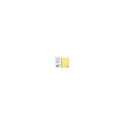 CUADERNO ESPIRAL LIDERPAPEL A7 MICRO WONDER TAPA PLASTICO 100H 90 GR CUADRO 5MM 4 BANDAS COLOR AMARILLO