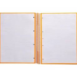 CUADERNO ESPIRAL LIDERPAPEL DIN A4 MICRO ANTARTIK RAYADO HORIZONTAL COLOR AMARILLO 80H