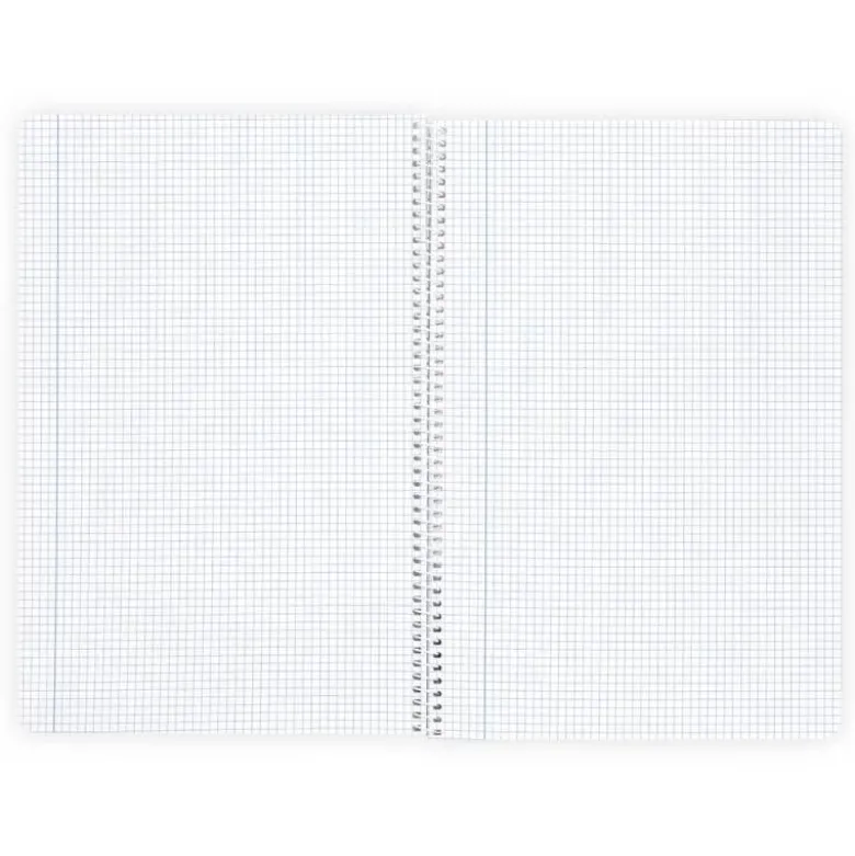CUADERNO ESPIRAL LIDERPAPEL DIN A4 WONDER CUADRICULA 5MM COLORES SURTIDOS " NO SE PUEDEN ELEGIR"80 HOJAS