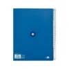 CUADERNO ESPIRAL LIDERPAPEL DIN A4 MICRO ANTARTIK CUADRICULA 5 MM COLOR AZUL CARTON FORRADO