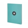 CUADERNO ESPIRAL LIDERPAPEL DIN A4 MICRO ANTARTIK LISO COLOR AZUL CARTON FORRADO