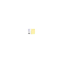 CUADERNO ESPIRAL LIDERPAPEL DIN A6 MICRO WONDER CUADRICULA 5MM 4 BANDAS COLOR AMARILLO 120H