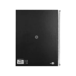 CUADERNO ESPIRAL LIDERPAPEL A4 MICRO ANTARTIK TAPA FORRADA80H 90 GR RAYADO PUNTOS 1 BANDA 4 TALADROS NEGRO