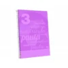 CUADERNO ESPIRAL LIDERPAPEL FOLIO TAPA PLASTICO 80H 80 GR CUADRO PAUTADO 3MM CON MARGEN COLOR VIOLETA