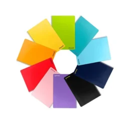 Cuaderno espiral Liderpapel Smart Tamaño Folio 80 hojas Tapa blanda Pauta 46º 60 g/m2 Colores surtidos