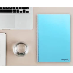 Cuaderno espiral Liderpapel Smart Tamaño Folio 80 hojas Tapa blanda Pauta 46º 60 g/m2 Colores surtidos