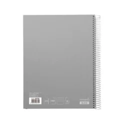 CUADERNO ESPIRAL LIDERPAPEL A5 MICRO JOLLY TAPA FORRADA 140H 75 GR HORIZONTAL 5 BANDAS6 TALADROS COLORES SURTIDOS