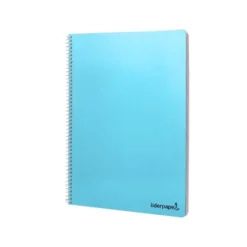 Cuaderno espiral Liderpapel folio Tapa blanda 80h 60gr pauta 2,5mm Con margen Colores surtidos (no se puede elegir)