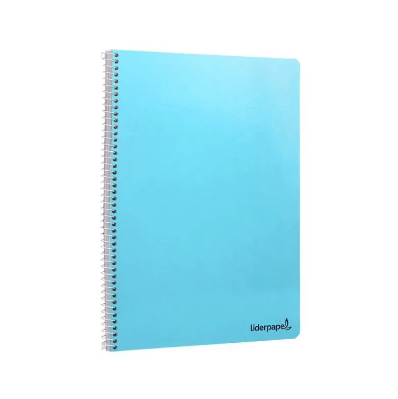 Cuaderno espiral Liderpapel folio Tapa blanda 80h 60gr pauta 2,5mm Con margen Colores surtidos (no se puede elegir)