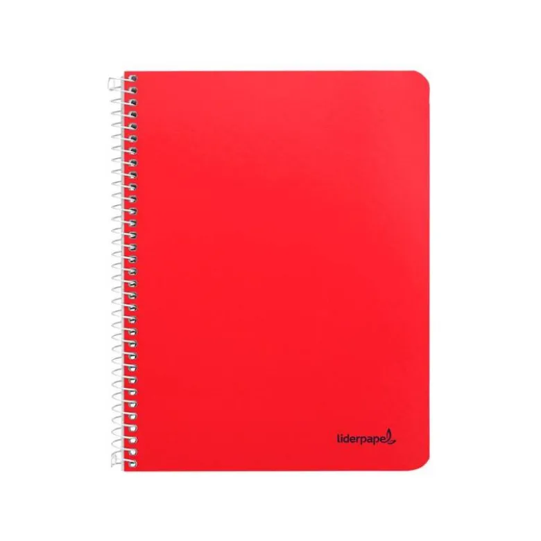 Cuaderno espiral Liderpapel cuarto smart Tapa blanda 80h 60gr Pauta 3,5mm Con margen Colores surtidos (no se puede elegir)