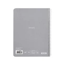 Cuaderno espiral Liderpapel cuarto smart Tapa blanda 80h 60gr Rayado montessori 3,5mm Colores surtidos (no se puede elegir)