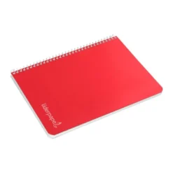 Cuaderno espiral Liderpapel Witty Tamaño cuarto Tapa dura 80H Cuadro 8 mm 75 g Con margen Colores surtidos (no se puede elegir)
