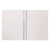 CUADERNO ESPIRAL LIDERPAPEL A5 TAPA CARTULINA KRAFT CONTRACOLADA 120H PAPEL 100% RECICLADO 80 GR LISO