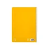 CUADERNO ESPIRAL LIDERPAPEL DIN A4 PAUTAGUIA TAPA DURA 80H 90 GR CUADRO PAUTADO 2,5MM AMARILLO