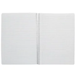 CUADERNO ESPIRAL LIDERPAPEL DIN A4 PAUTAGUIA TAPA DURA 80H 90 GR CUADRO PAUTADO 2,5MM COLOR ROJO