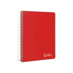 CUADERNO ESPIRAL LIDERPAPEL A5 MICRO WITTY TAPA DURA 120H 90GR HORIZONTAL 8MM 5 BANDAS 6 TALADROS COLORES SURTIDOS